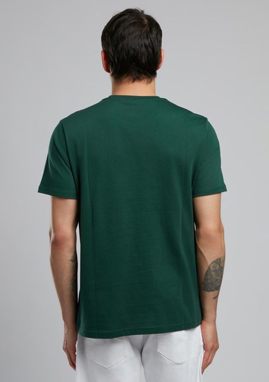 LEE COOPER Ember Zümrüt Erkek O Yaka T-shirt