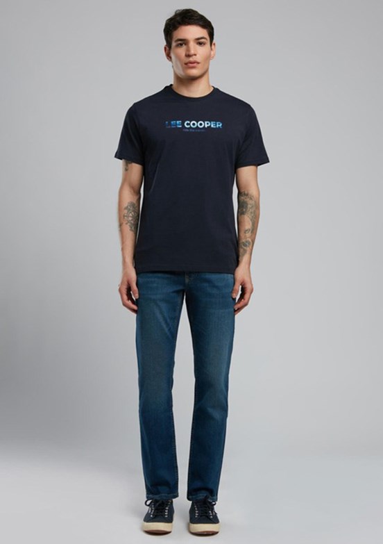 LEE COOPER Ember Lacivert Erkek O Yaka T-shirt