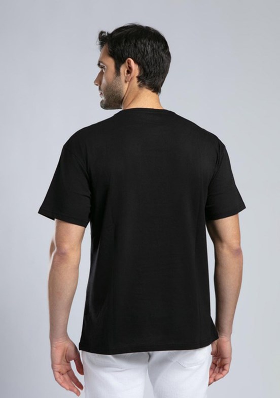 LEE COOPER Clifford Siyah Erkek O Yaka T-shirt