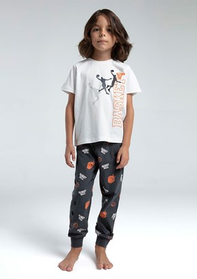 ROLY POLY Beyaz Erkek Çocuk Pijama Takımı