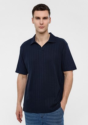 BACKANDBOND Lacivert Erkek Polo Yaka T-Shirt