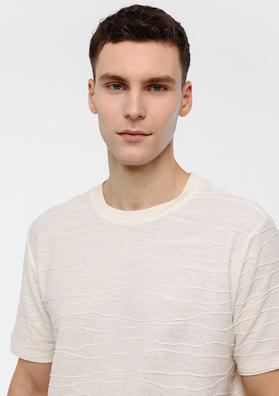 BACKANDBOND Çok Renkli Erkek Bisiklet Yaka T-Shirt