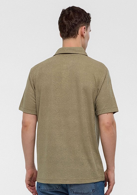 BACKANDBOND Yeşil Erkek Polo Yaka T-Shirt