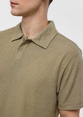 BACKANDBOND Yeşil Erkek Polo Yaka T-Shirt