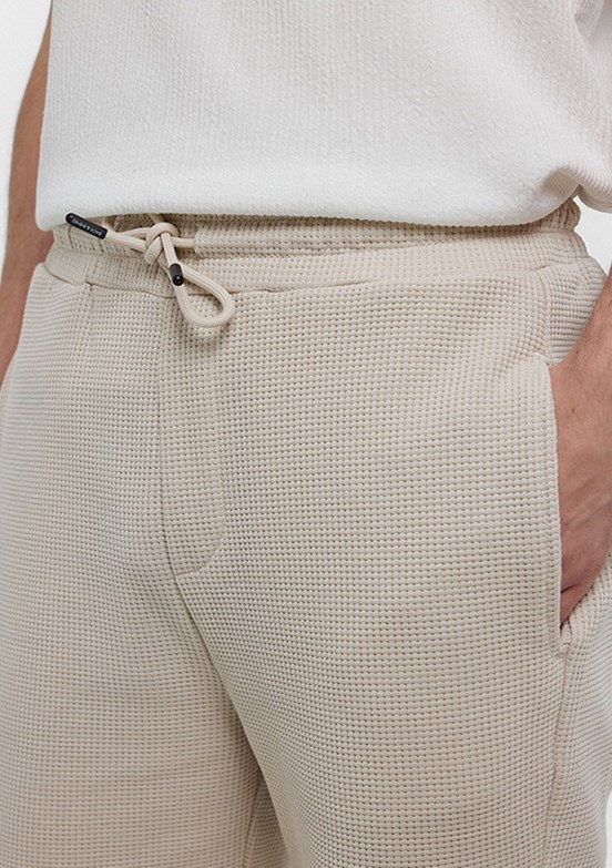 BACKANDBOND Bej Erkek Regular Pantolon