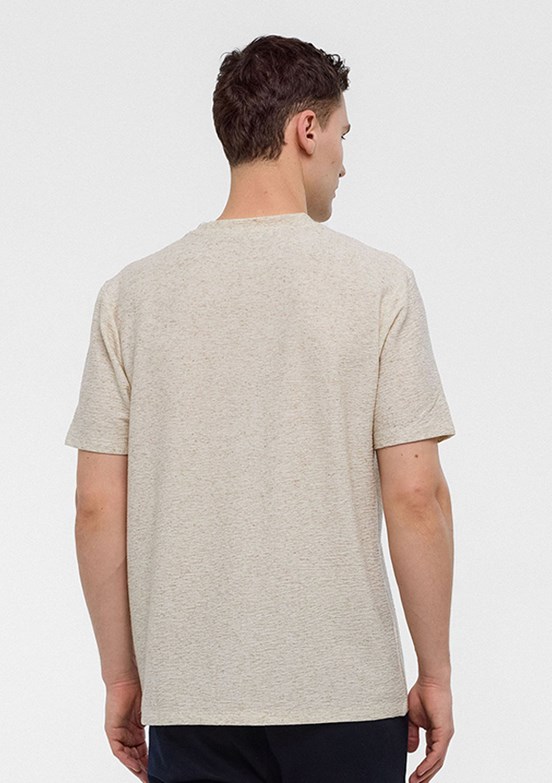 BACKANDBOND Çok Renkli Erkek Bisiklet Yaka T-Shirt