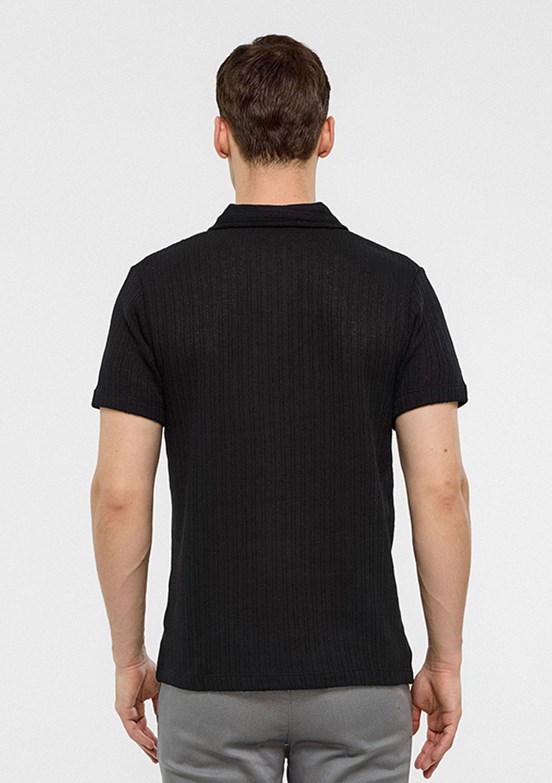 BACKANDBOND Siyah Erkek Polo Yaka T-Shirt