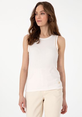 PIERRE CARDIN Beyaz Kadın Örme T-Shirt