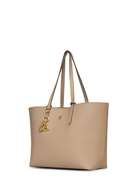 US POLO ASSN - US25197 Kadın Bej Omuz Çantası