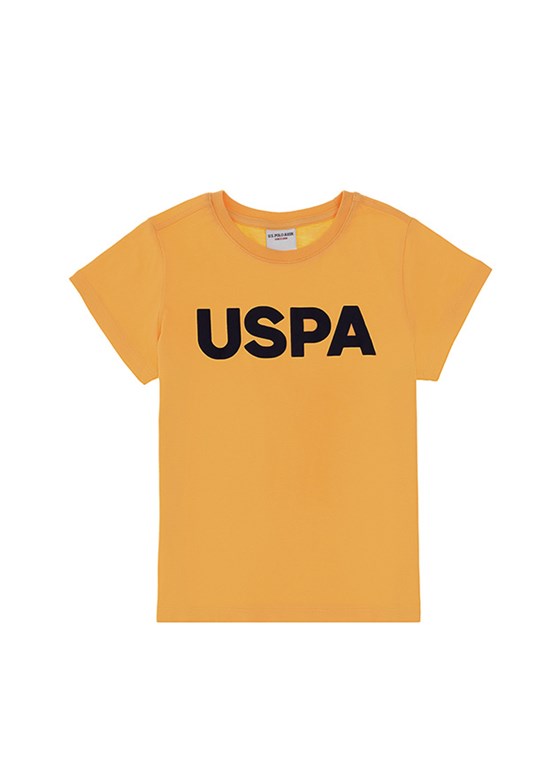 US POLO ASSN Turuncu Erkek Çocuk Basic T-Shirt
