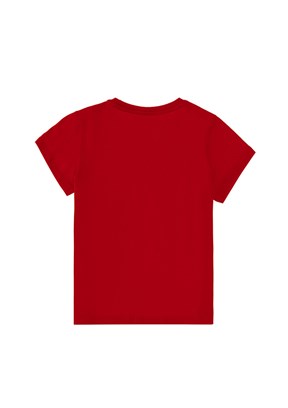US POLO ASSN Kırmızı Erkek Çocuk Basic T-Shirt