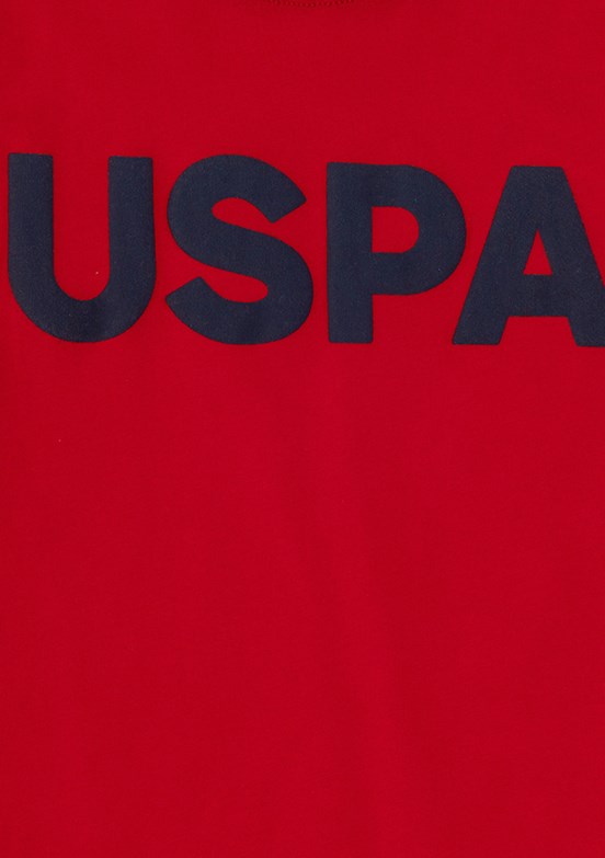 US POLO ASSN Kırmızı Erkek Çocuk Basic T-Shirt