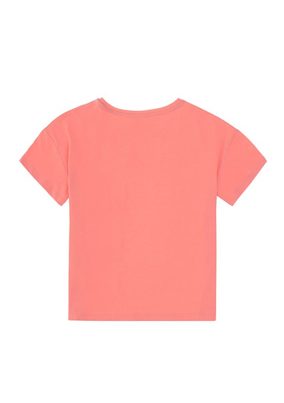 US POLO ASSN Pembe Kız Çocuk Regular T-Shirt