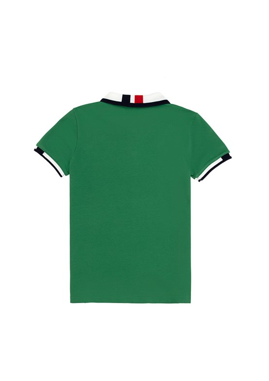 US POLO ASSN Yeşil Erkek Çocuk Basic T-Shirt