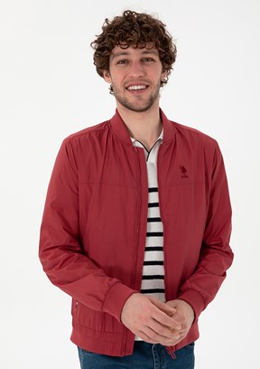 US POLO ASSN Mor Erkek Basic Mont