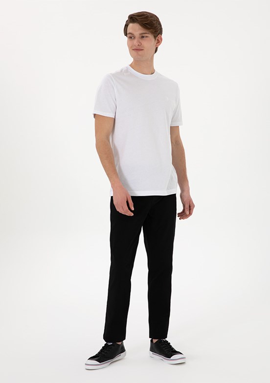 US POLO ASSN Siyah Erkek Chino Pantolon