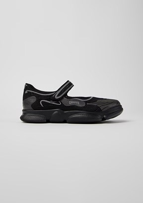 CAMPER Karst Siyah Kadın Sneaker Ayakkabı