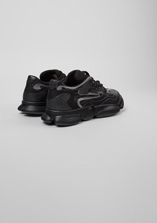 CAMPER Karst Siyah Kadın Sneaker Ayakkabı
