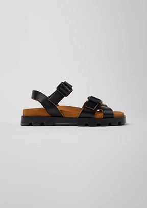 CAMPER Brutus Siyah Kadın Sandalet