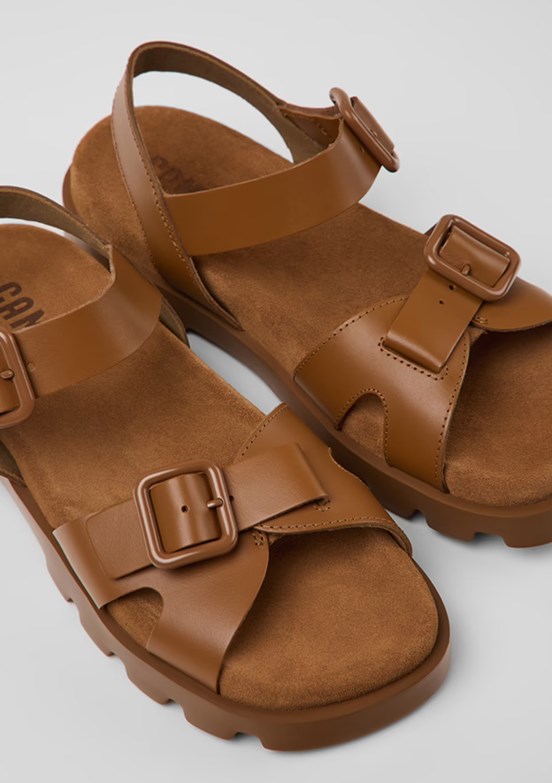 CAMPER Brutus Sanda Kahverengi Kadın Sandalet