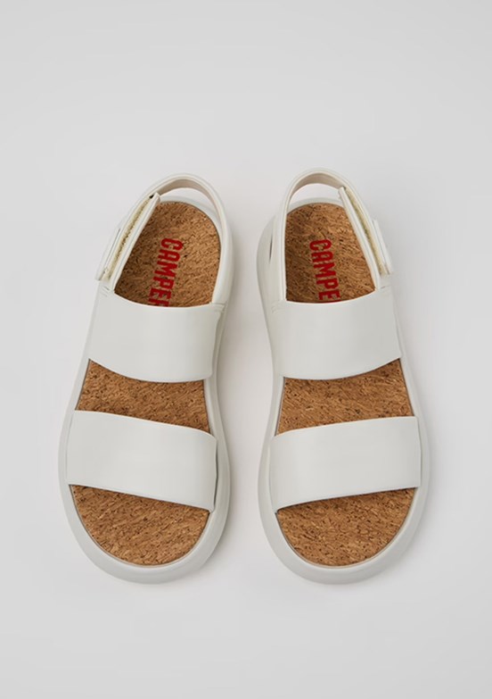 CAMPER Pelotas Flota Beyaz Kadın Sandalet