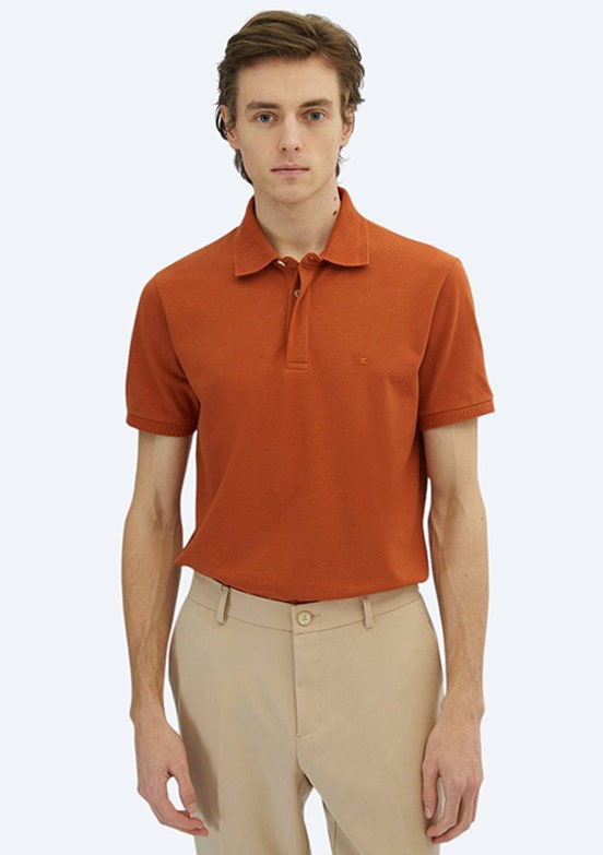 KİP Turuncu Erkek Polo Yaka T-Shirt