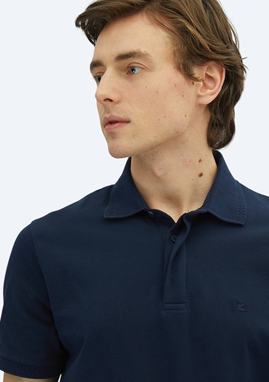 KİP Lacivert Erkek Polo Yaka T-Shirt