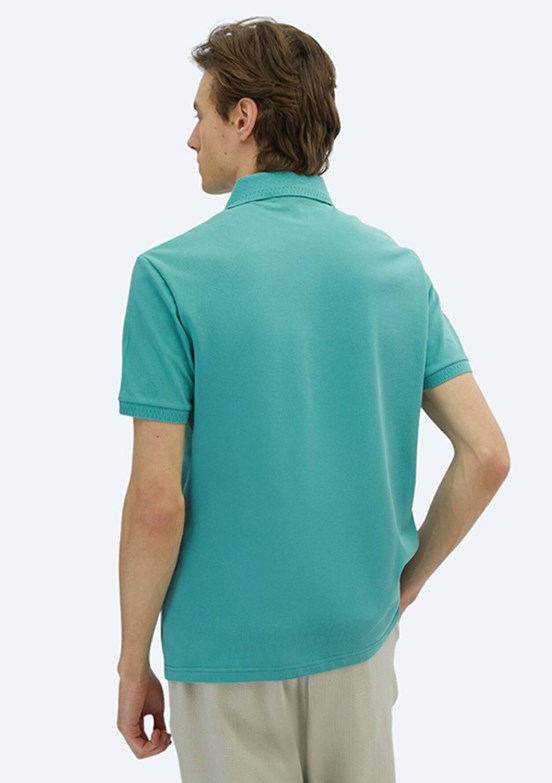 KİP Yeşil Erkek Polo Yaka T-Shirt
