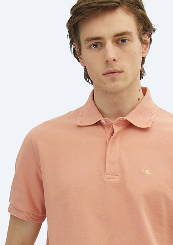 KİP Turuncu Erkek Polo Yaka T-Shirt