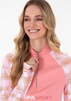 US POLO ASSN Pembe Kadın Slim Sweat Shirt
