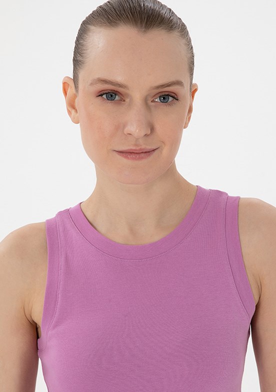 US POLO ASSN Pembe Kadın Basic T-Shirt