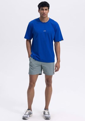 ELLESSE Mavi Erkek Baskılı T-shirt