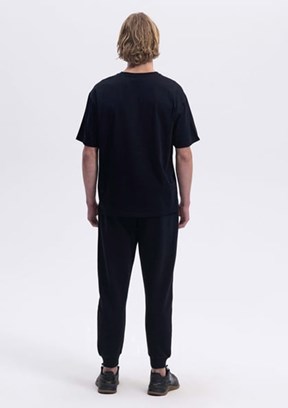 ELLESSE Siyah Erkek Baskılı T-shirt