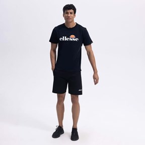 ELLESSE Siyah Erkek Baskılı T-shirt