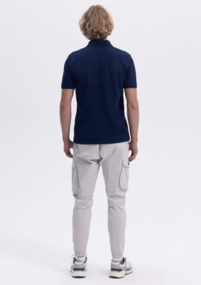 ELLESSE Lacivert Erkek Polo Yaka T-shirt