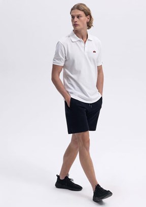 ELLESSE Kırık Beyaz Erkek Polo Yaka T-shirt