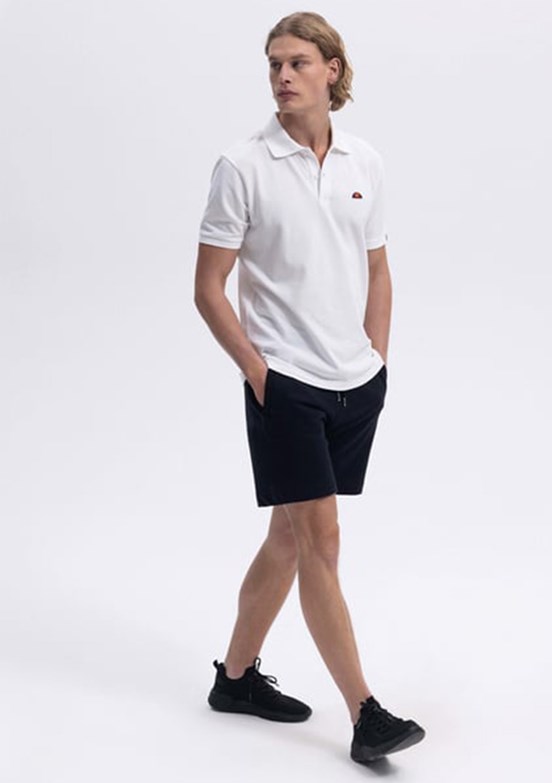 ELLESSE Kırık Beyaz Erkek Polo Yaka T-shirt