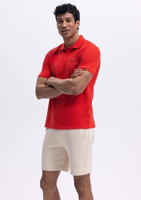 ELLESSE Kırmızı Erkek Polo Yaka T-shirt