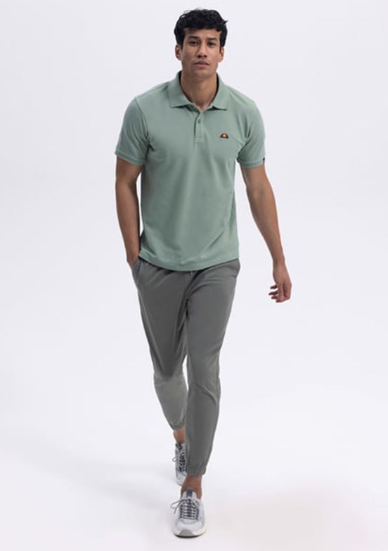 ELLESSE Yeşil Erkek Polo Yaka T-shirt