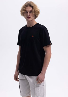 ELLESSE Siyah Erkek Baskılı T-shirt