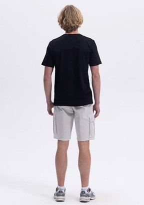 ELLESSE Siyah Erkek Baskılı T-shirt