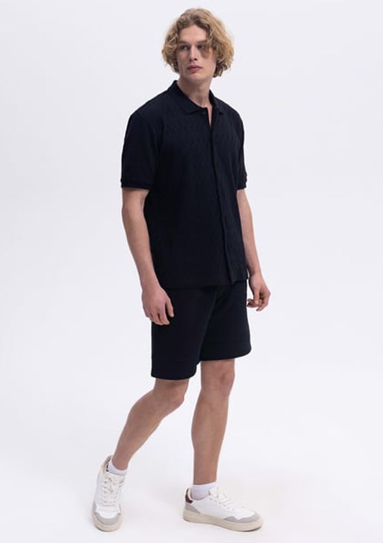 ELLESSE Siyah Erkek Basic Gömlek