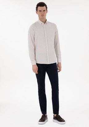 PİERRE CARDİN Lacivert Erkek Slim Pantolon