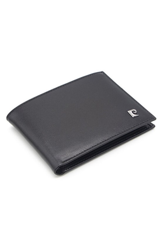PİERRE CARDİN - PC-075 Erkek Siyah Deri Cüzdan