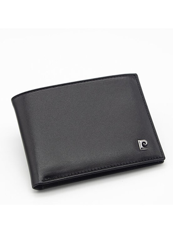 PİERRE CARDİN - PC-075 Erkek Siyah Deri Cüzdan