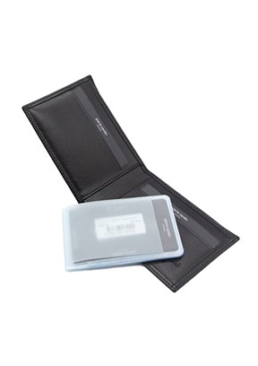 PİERRE CARDİN - PC-075 Erkek Siyah Deri Cüzdan