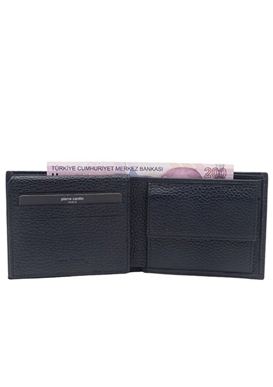 PİERRE CARDİN - PC-2062 Erkek Çok Renkli Deri Cüzdan