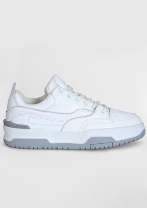 LUFIAN MARK Beyaz Erkek Sneaker Ayakkabı