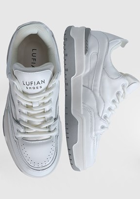 LUFIAN MARK Beyaz Erkek Sneaker Ayakkabı