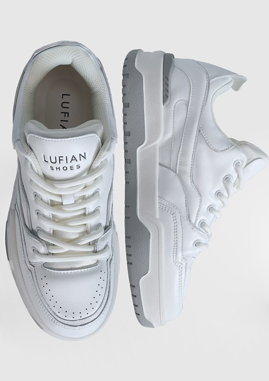 LUFIAN MARK Beyaz Erkek Sneaker Ayakkabı